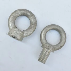 High Strength Grade 4.8 8.8 10.9 12.9 Steel Hot Dip Galvanized HDG DIN580 Eye Bolts
