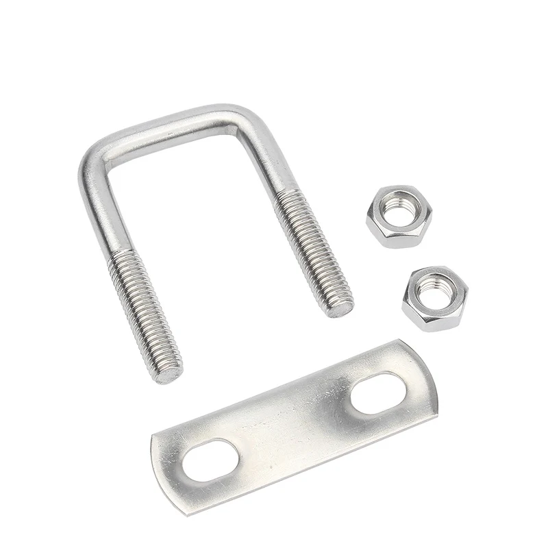 Stainless Steel A2-70 A4-80 SS201 SS304 SS316 DIN3570 U Bolts (8)