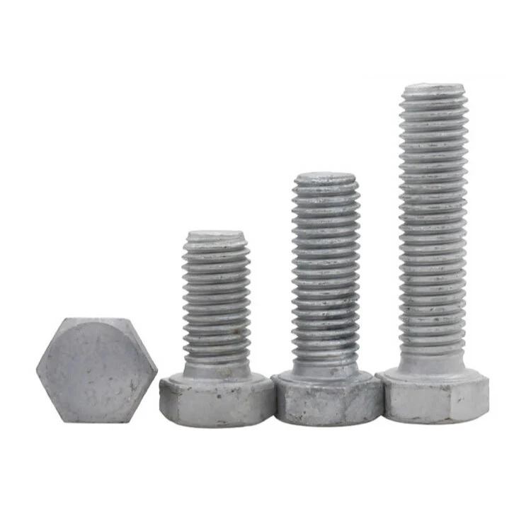 High Strength Grade 8.8 10.9 12.9 Steel DIN931 DIN933 Hot Dip Galvani ( (6)