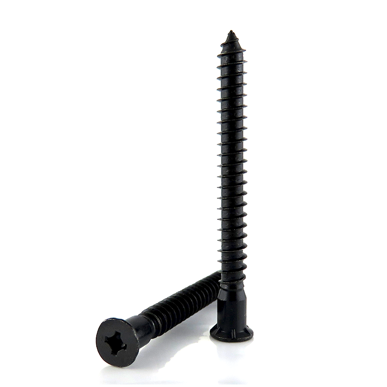 Black Phosphate Oxide Steel Wood Confirmat Screws