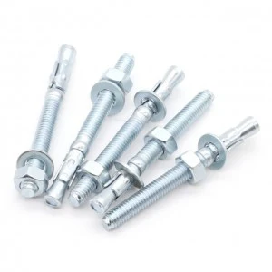 Stainless steel car repair gecko sleeve galvanized expansion bolt blue plated white zinc screw