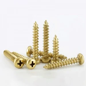 410 stainless steel round head pan head drilling tail wire DIN7504 Color zinc plating Cross tapping screws