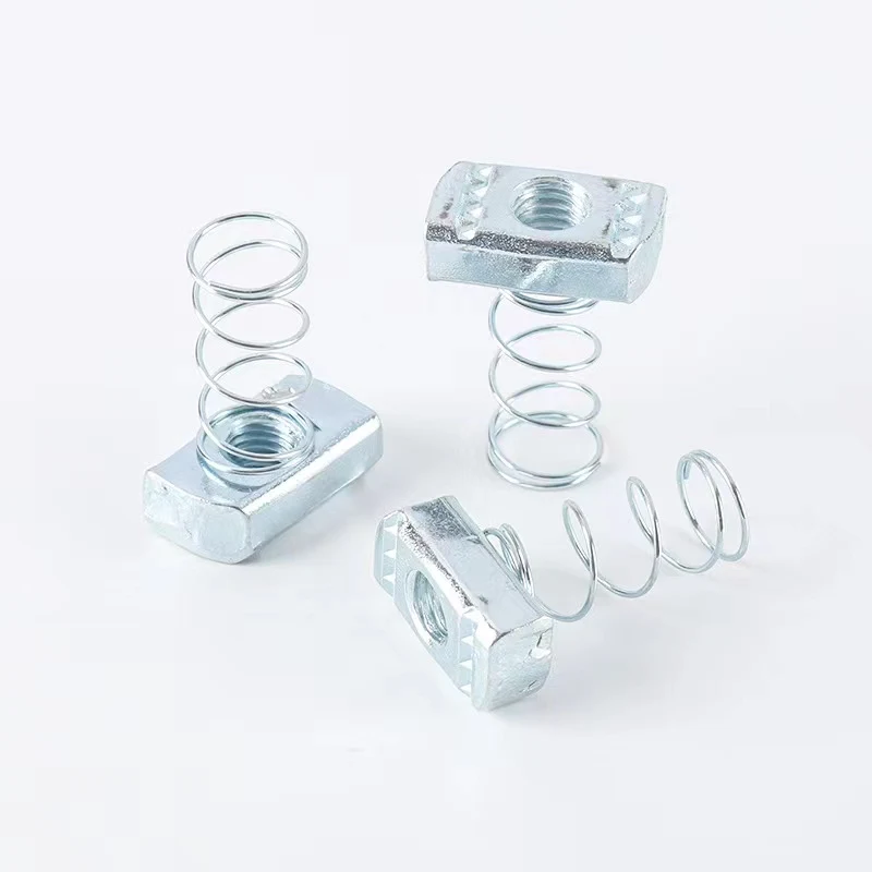 Zinc Plated Spring Channel Nuts
