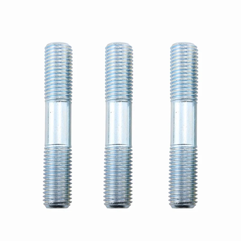 Zinc Plated Steel DIN938 Double Ending Stud Bolts