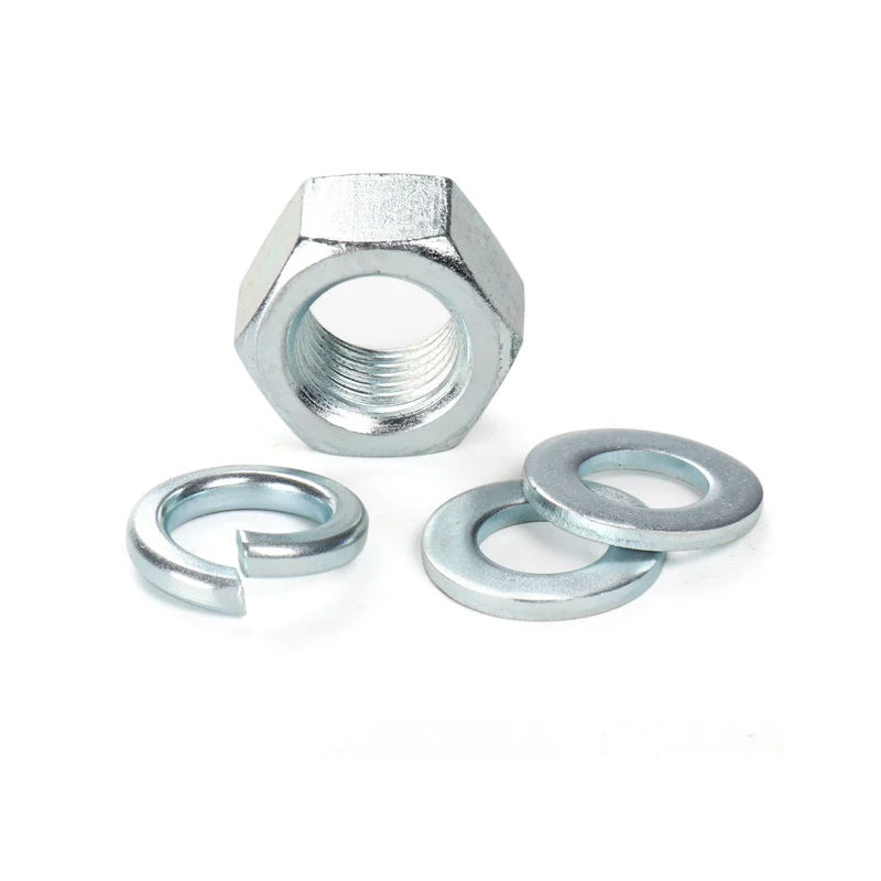 High Strength Grade 4 8 10 12 Steel Galvanized Blue White Zinc Plated DIN9 ( (8)