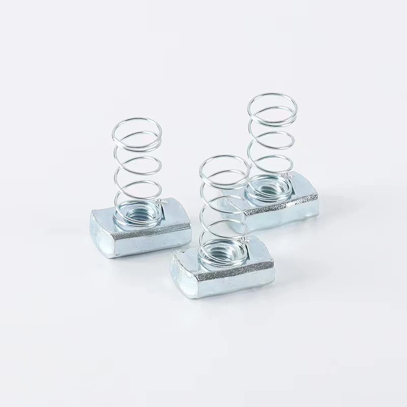 Zinc Plated Spring Channel Nuts