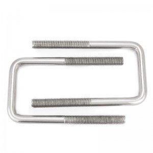 High Strength Grade Stainless Steel U-Bolts Square Bends ASME