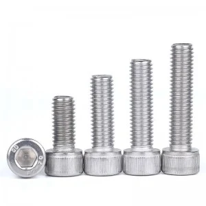 Stainless Steel SS201 SS304 SS316 A2-70 A4-80 DIN912 Allen Bolts