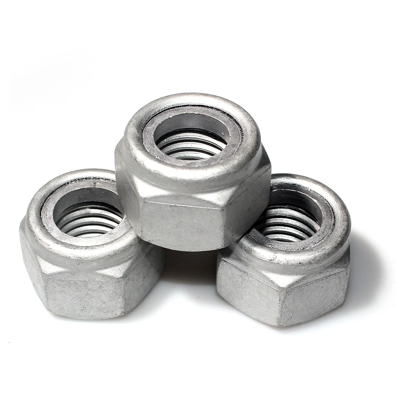 High Strength Grade 4 8 10 12 Steel Dacromet DIN982 DIN985 Nylon Lock (