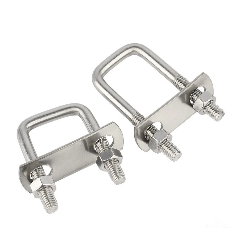 Stainless Steel A2-70 A4-80 SS201 SS304 SS316 DIN3570 U Bolts (7)