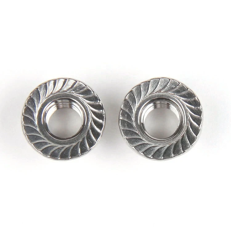 Stainless Steel A2-70 A4-80 SS201 SS304 SS316 DIN6923 Hex Flange Nuts (14)