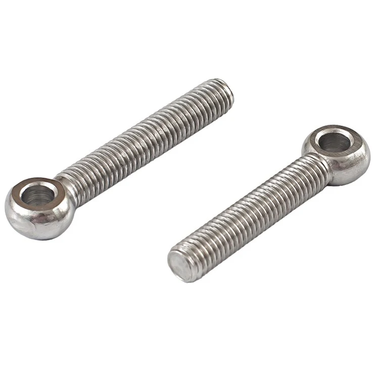 Stainless Steel A2-70 A4-80 SS201 SS304 SS316 DIN444 Eye Bolts (2)