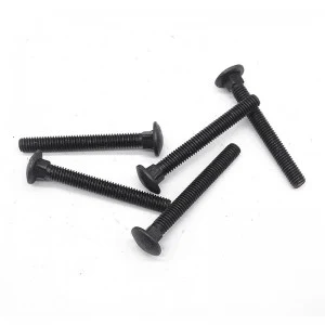 High Strength Grade 4.8 8.8 10.9 12.9 Black Oxide DIN603 Carriage Bolts