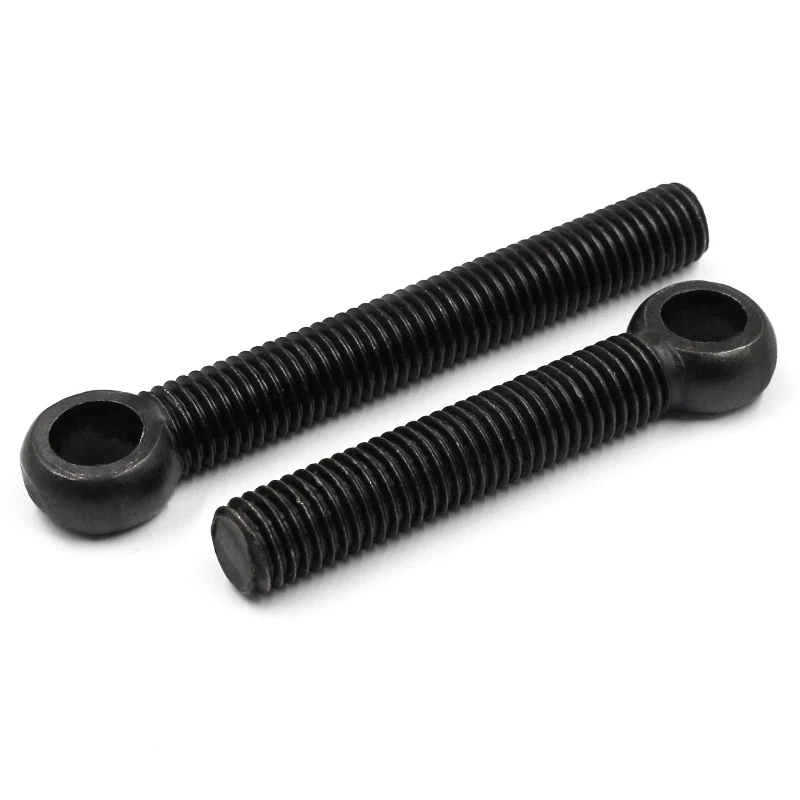 High Strength Grade 4.8 8.8 10.9 12.9 Steel Black Oxede DIN444 Eye Bolts (2)