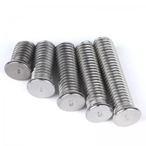 304 stainless steel welding nail round head spot welding screw Flat head seed stud
