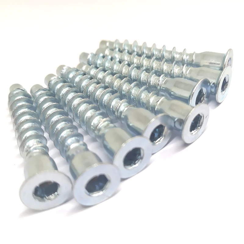 White zinc plating Countersunk cross self-tapping roller coaster silk Self tapping screw Featured Image