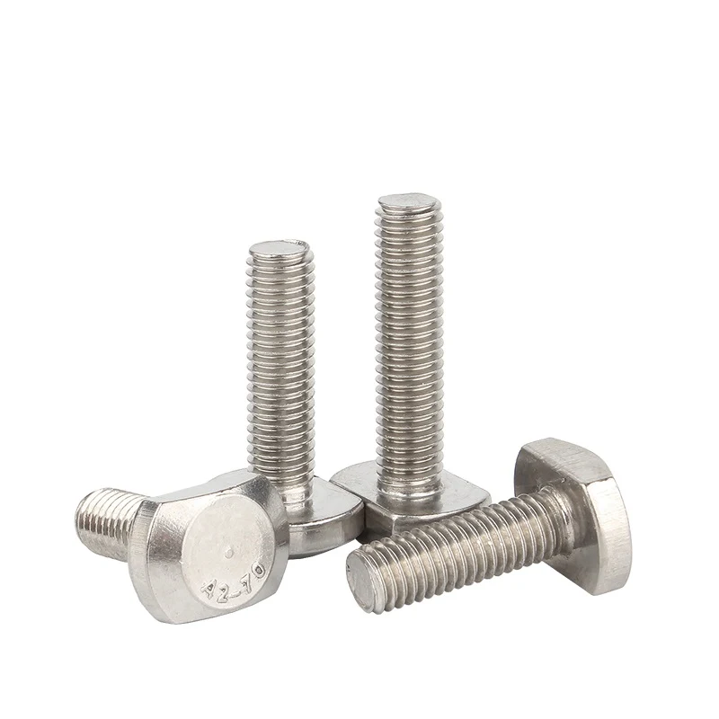 Stainless Steel A2-70 A4-80 SS201 SS304 SS316 DIN186 T Bolts (2)