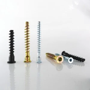 Countersunk hexagon socket head tapping screws Yellow zinc plating Wood screws