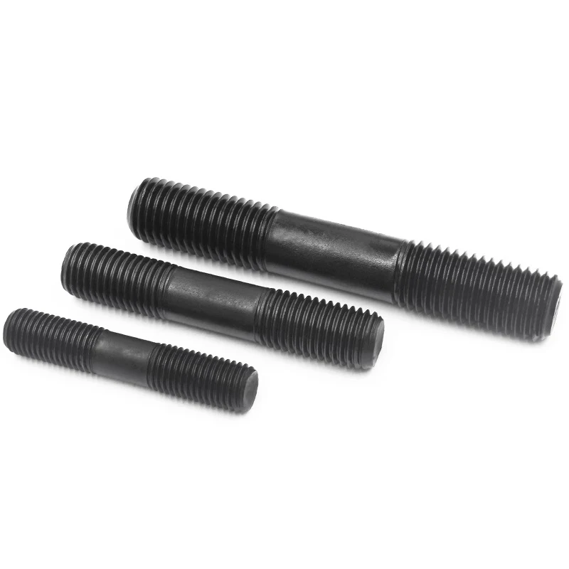 Black Oxide Stell DIN938 Double Ending Stud Bolts