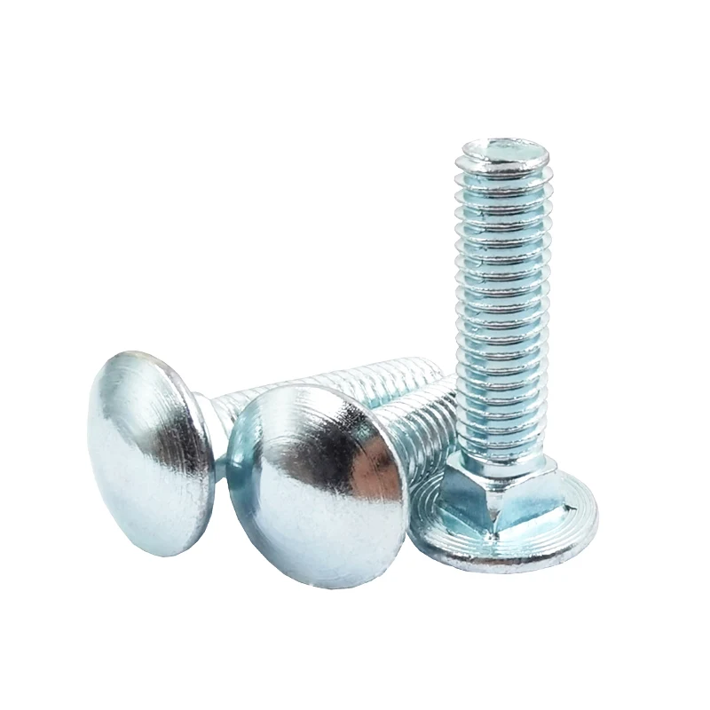 High Strength Grade 4.8 8.8 10.9 12.9 Zinc Plated DIN603 Carriage Bolts (2)