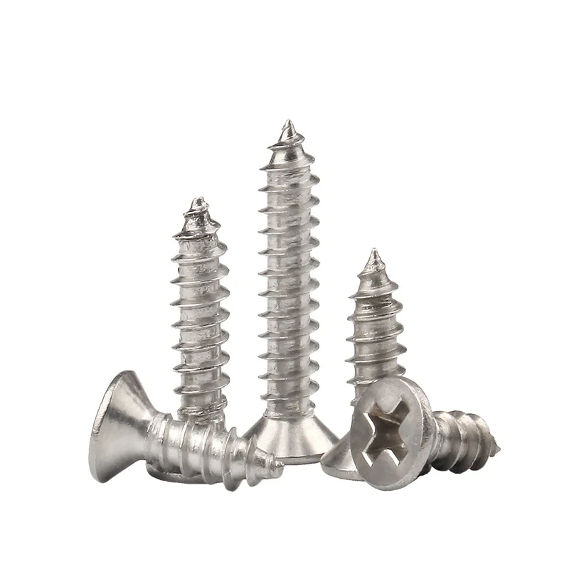 Stainless steel countersunk head screw