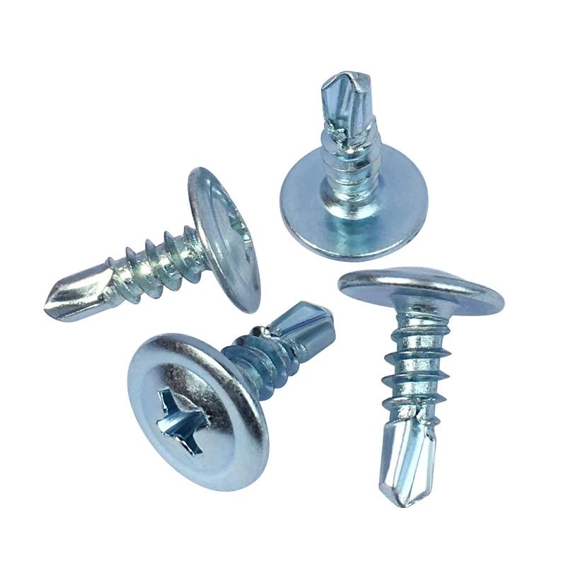 304 stainless steel thin flat head cross recessed tapping screw Cross drilling screw Featured Image