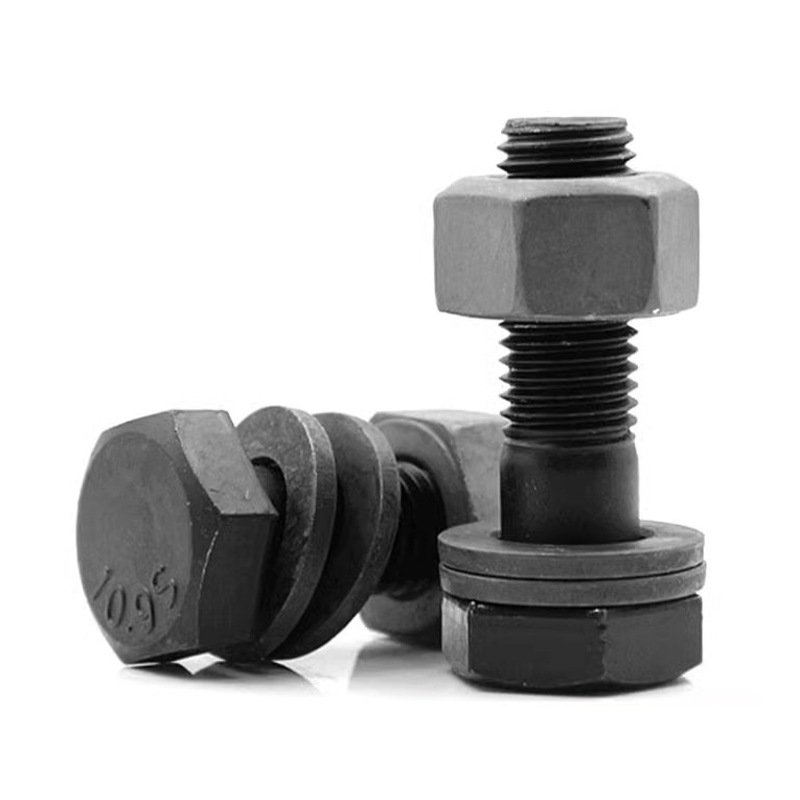 Steel structure bolts 8.8 10.9 12.9 high-strength hex bolts Heavy bolts Featured Image