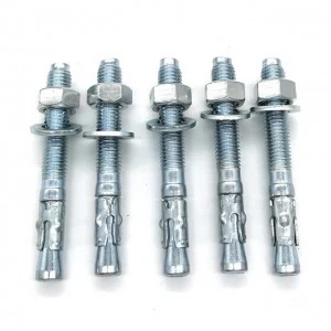 Stainless steel car repair gecko sleeve galvanized expansion bolt blue plated white zinc screw