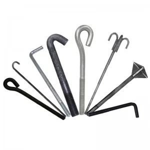 High Strength Grade Claw-type anchor bolt grade 8.8 10.9 12.9