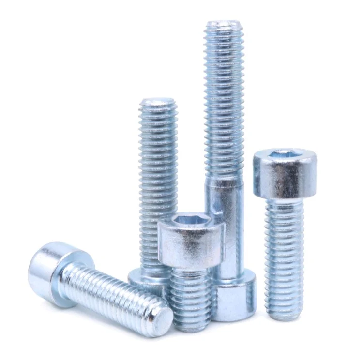High Strength Grade 4.8 8.8 10.9 12.9 Steel Galvanized Zinc Plated DIN912 Allen Bolts Featured Image