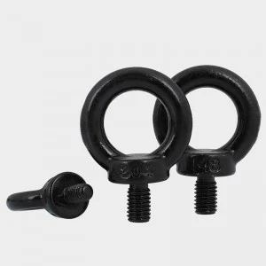 High Strength Grade 4.8 8.8 10.9 12.9 Steel Black Oxide DIN580 Eye Bolts
