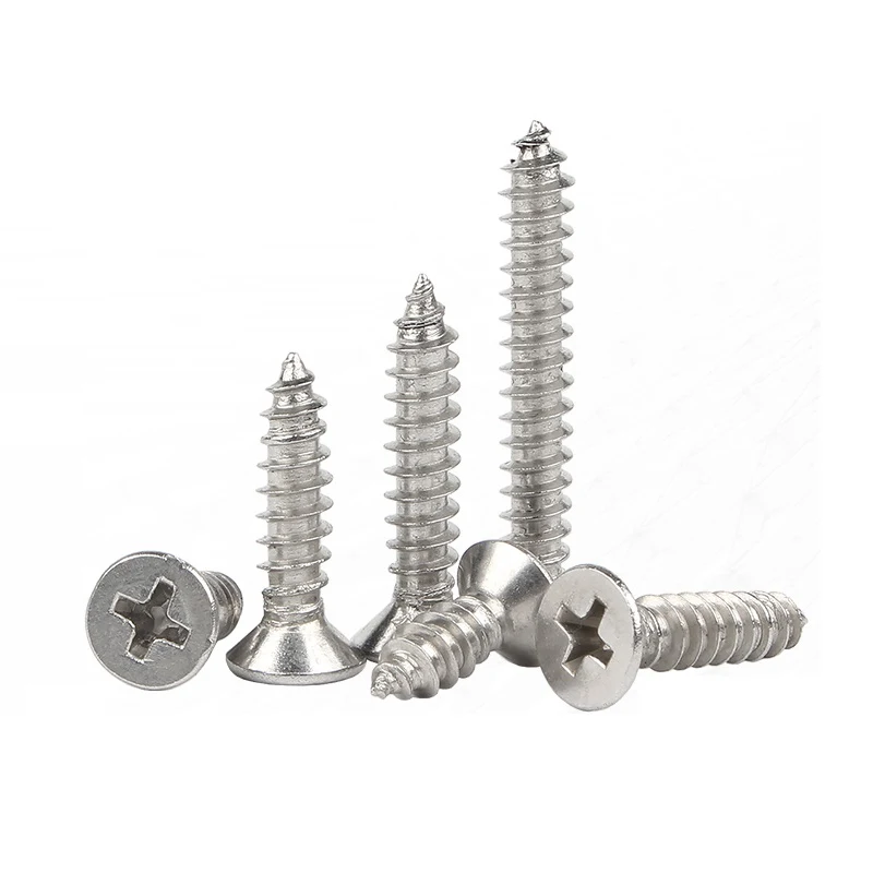 Stainless steel countersunk head screw