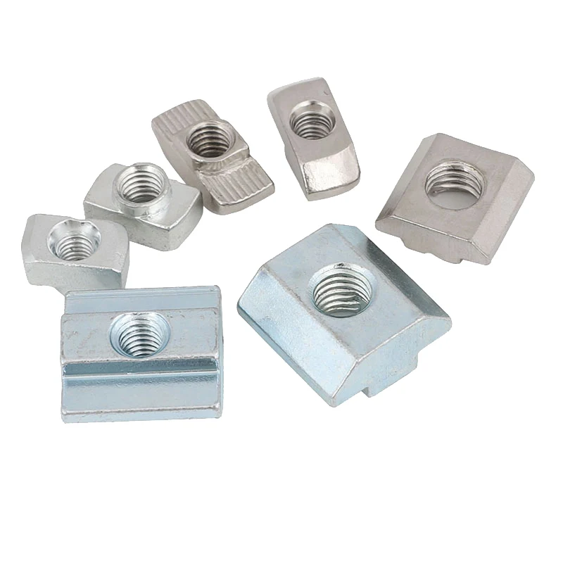 Zinc Plated Steel Stainless Steel T Nuts