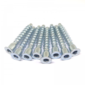 White zinc plating Countersunk cross self-tapping roller coaster silk Self tapping screw