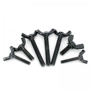 High Strength Grade 4.8 8.8 10.9 12.9 Black Oxide DIN316 Butterfly Wing Bolts