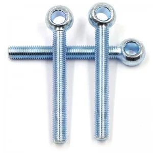 High Strength Grade 4.8 8.8 10.9 12.9 Steel Zinc Plated DIN444 Eye Bolts