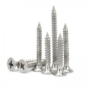 304 stainless steel cross dry wall nail Cup head socket bolt self-tapping screw