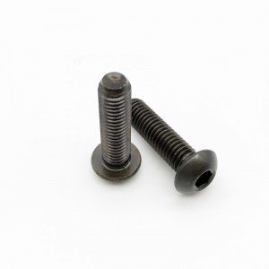 High Strengh Grade 4.8 8.8 10.9 12.9 Black Oxide ISO7380 Button Head Hex Socket Bolts