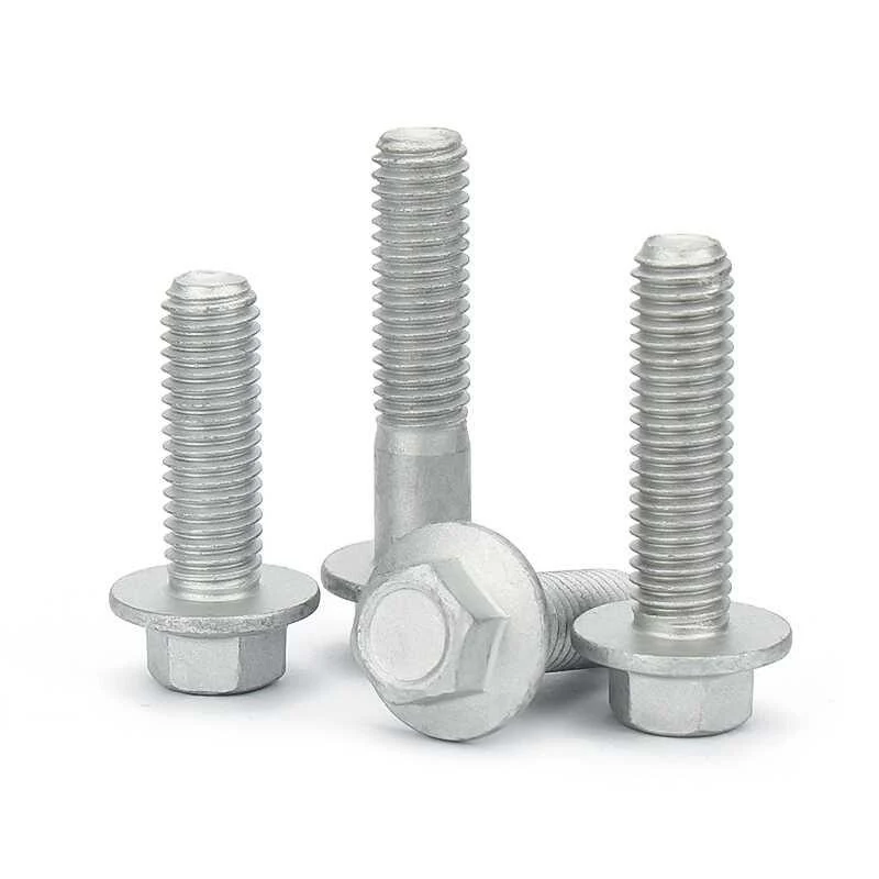 High Strength Grade 4.8 8.8 10.9 12.9 Dacromet DIN6921 Flange Bolts (4)