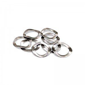 304 stainless steel corrugated gasket three wave peak gasket multi wave spring gasket
