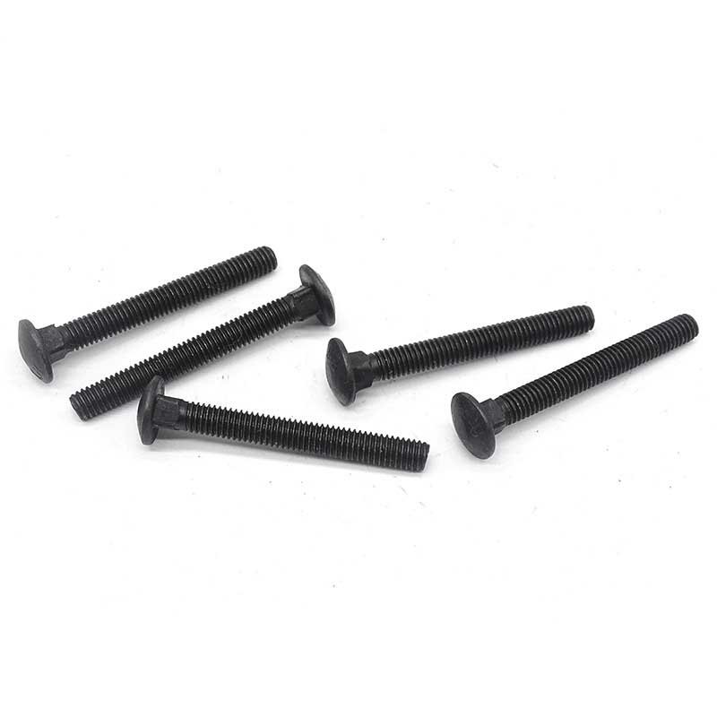 High Strength Grade 4.8 8.8 10.9 12.9 Black Oxide DIN603 Carriage Bolts (6)