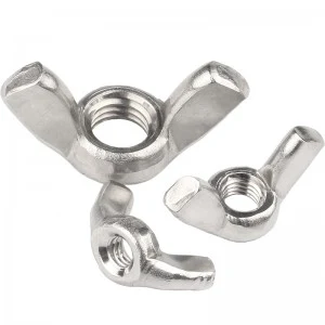 Stainless Steel A2-70 A4-80 SS201 SS304 SS316 DIN315 Butterfly Wing Nuts