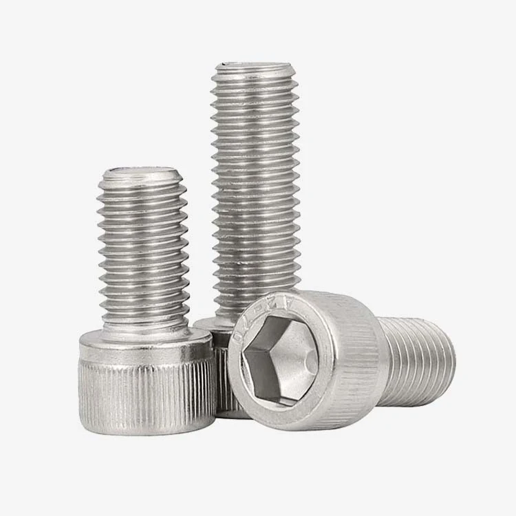 Stainless Steel SS201 SS304 SS316 A2-70 A4-80 DIN912 Allen Bolts (8)