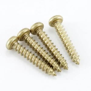 410 stainless steel round head pan head drilling tail wire DIN7504 Color zinc plating Cross tapping screws