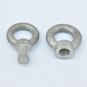 High Strength Grade 4.8 8.8 10.9 12.9 Steel Hot Dip Galvanized HDG DIN580 Eye Bolts