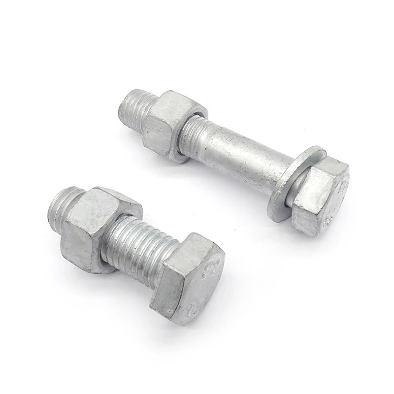 Grade 4.8 Carbon Steel DIN931 DIN933 Hot Dip Galvanized HDG Hex Bolts Featured Image