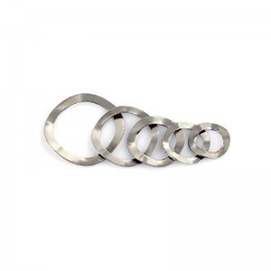 304 stainless steel corrugated gasket three wave peak gasket multi wave spring gasket