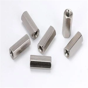 Stainless Steel A2-70 A4-80 SS201 SS304 SS316 DIN6334 Long Hex Coupling Nuts