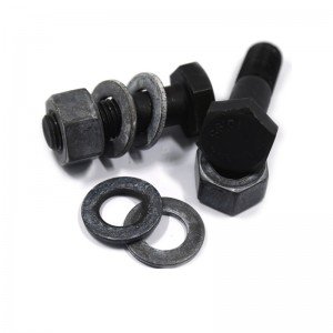 Steel structure bolts 8.8 10.9 12.9 high-strength hex bolts Heavy bolts