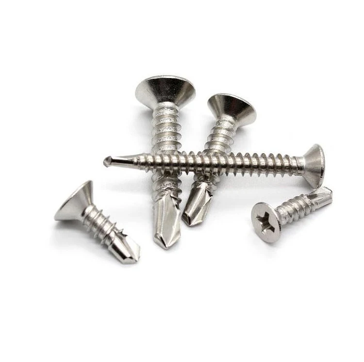 Stainless Steel Countersunk CSK Flat Head Drill Screw Self-drillng Screws